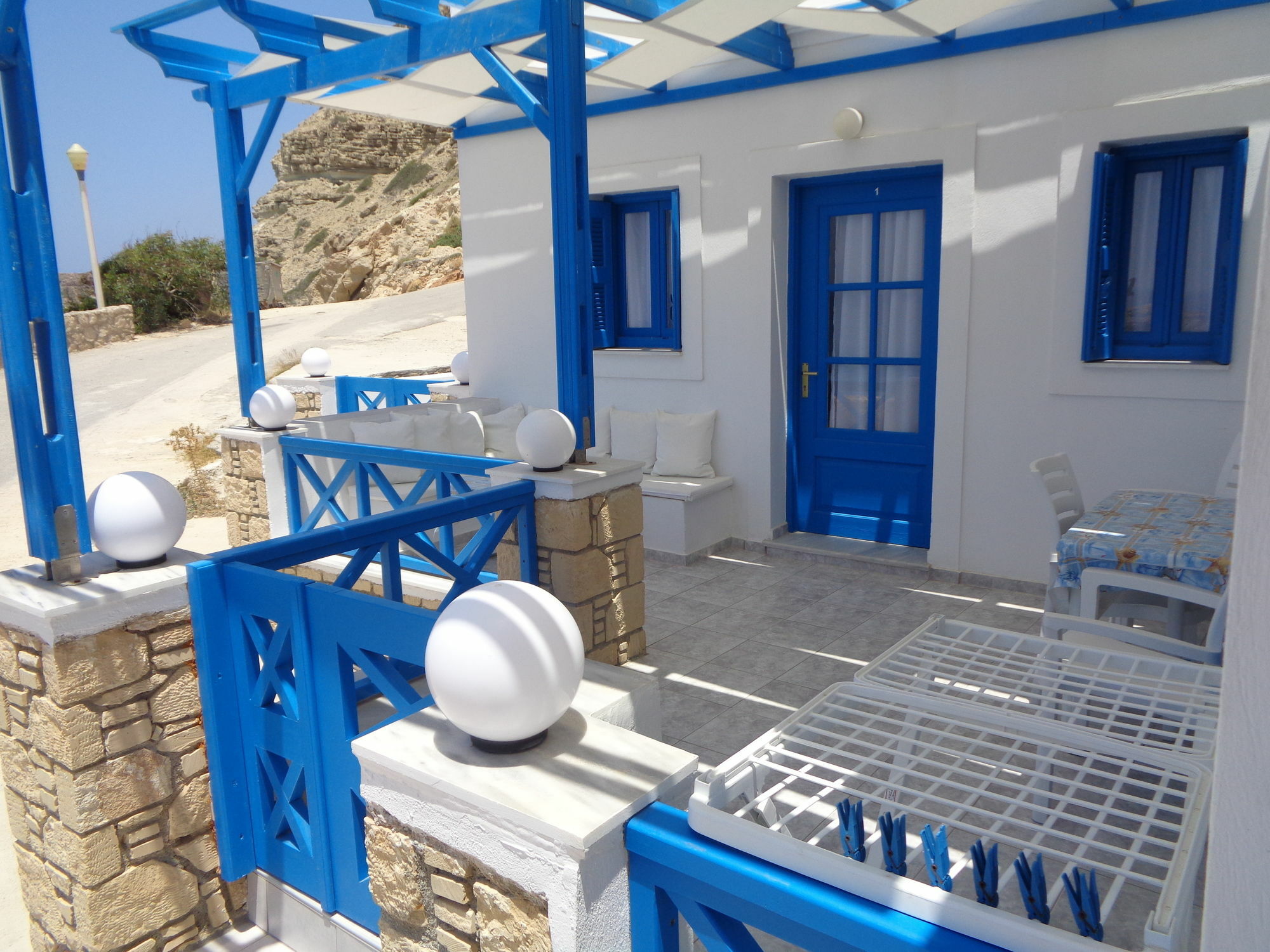 Blue And White Studios & Apartments Lefkósz Karpáthu Kültér fotó
